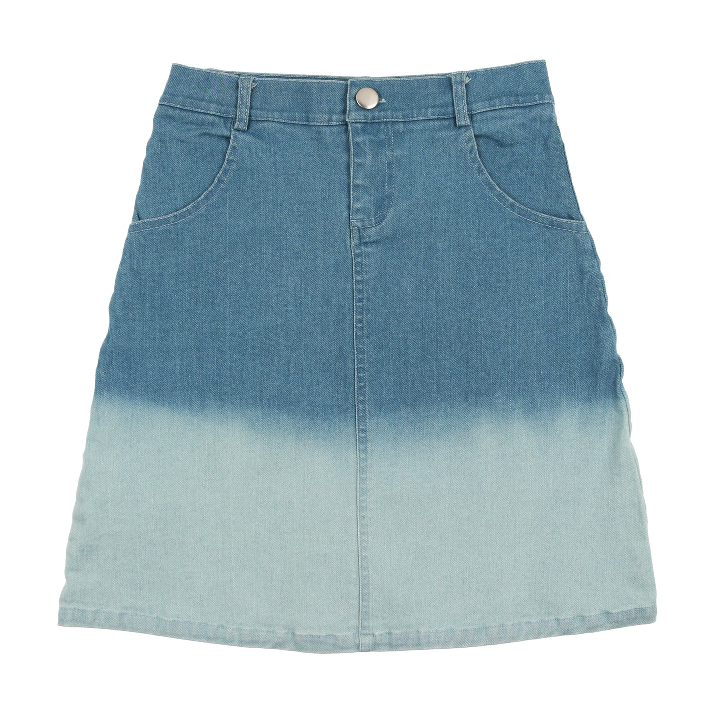 Denim Ombre Skirt