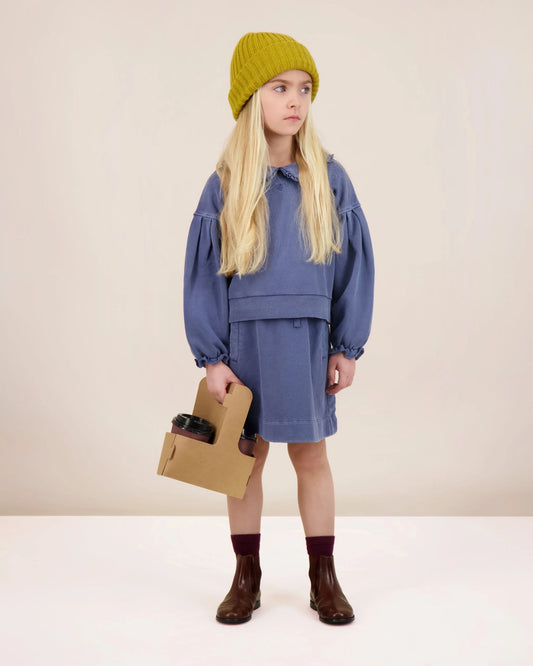 Wash Girls Sweatshirt Blue Wash