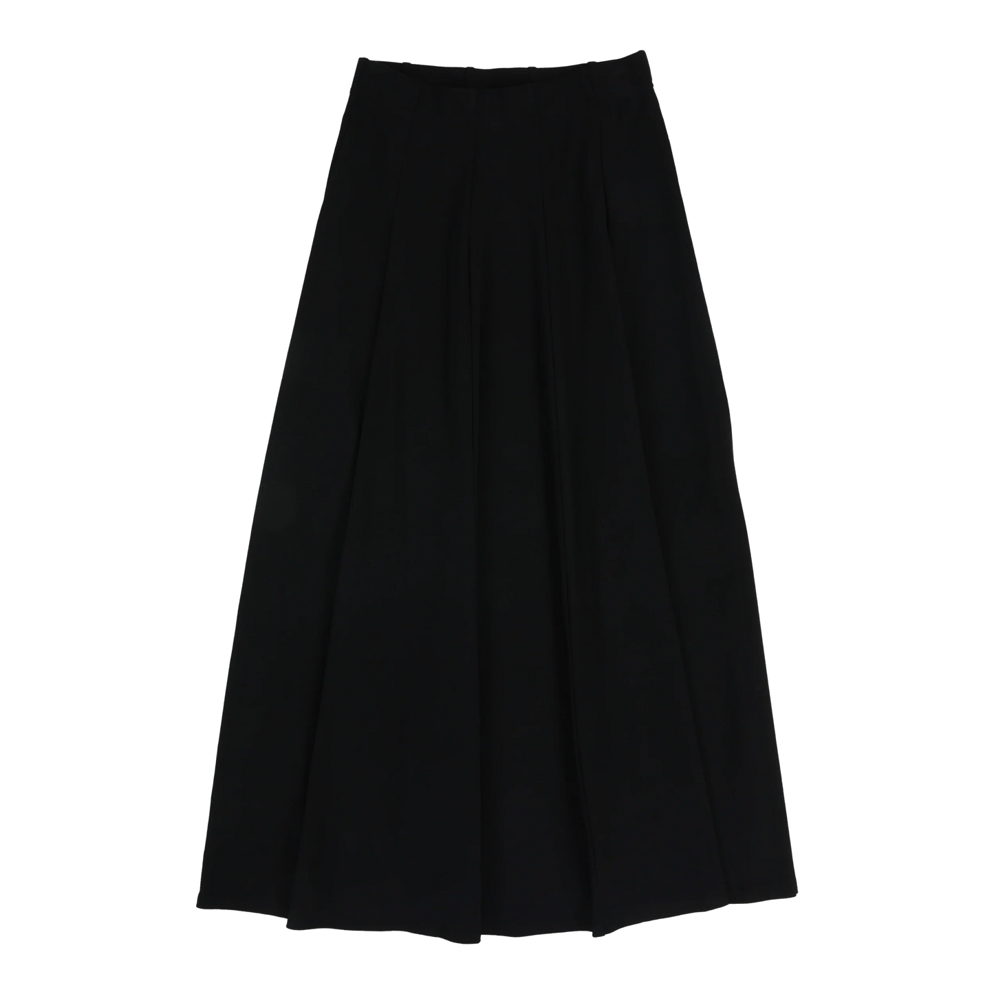Panel Maxi Skirt Black
