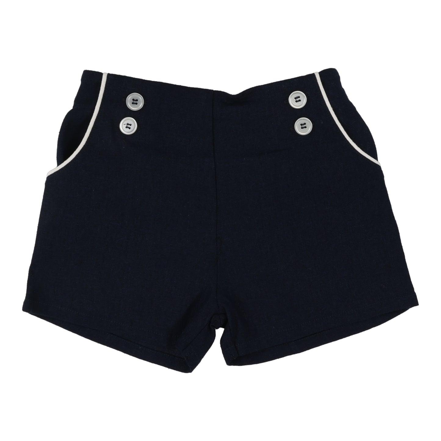 Button Shorts Navy