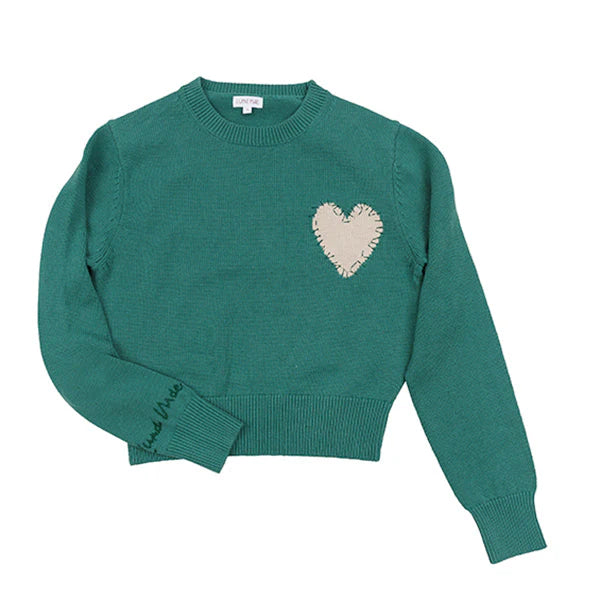 Forest Eden Heart Sweater