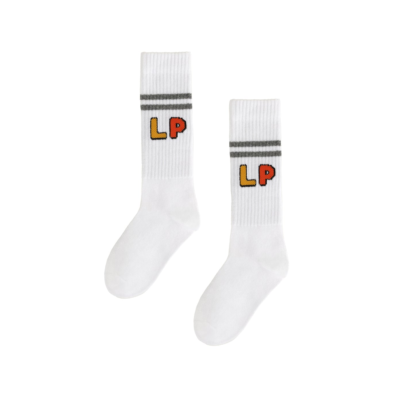 Grey LP Knee Socks