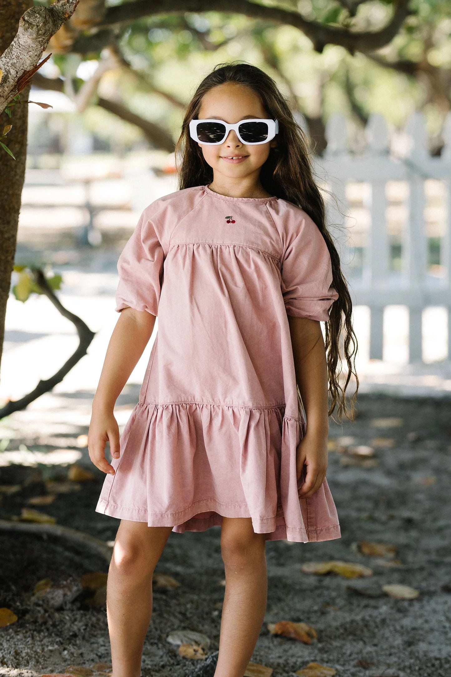 Denim Capsule 3/4 Sleeve Dress - Blue Tencel
