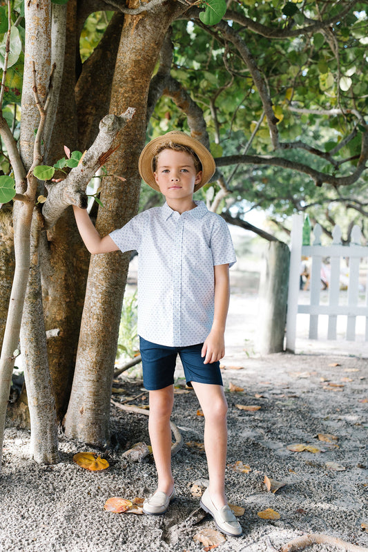 Dress Shorts- Navy