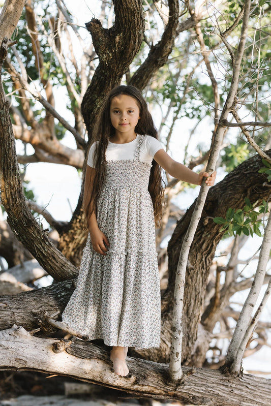Smocked Maxi Jumper