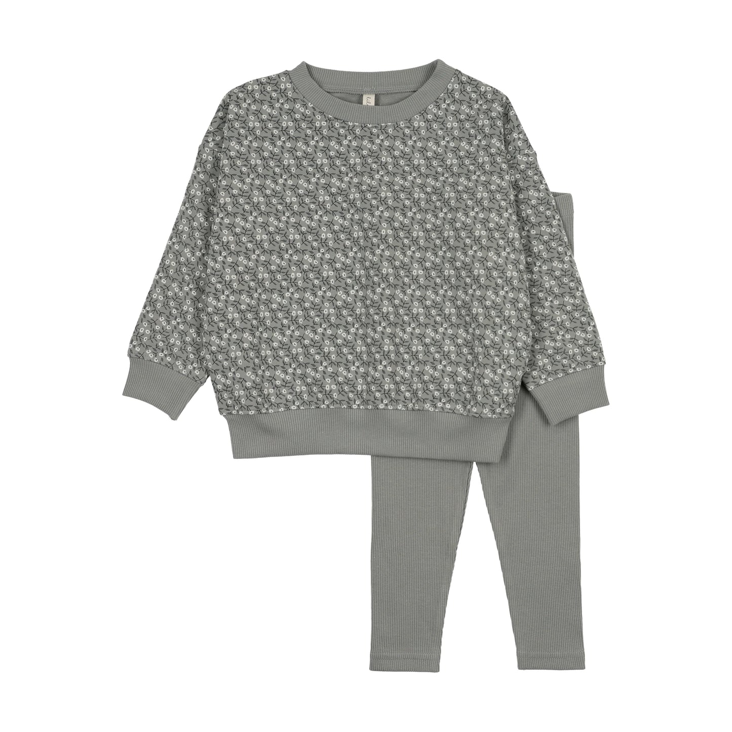 Dahlia vines toddler set