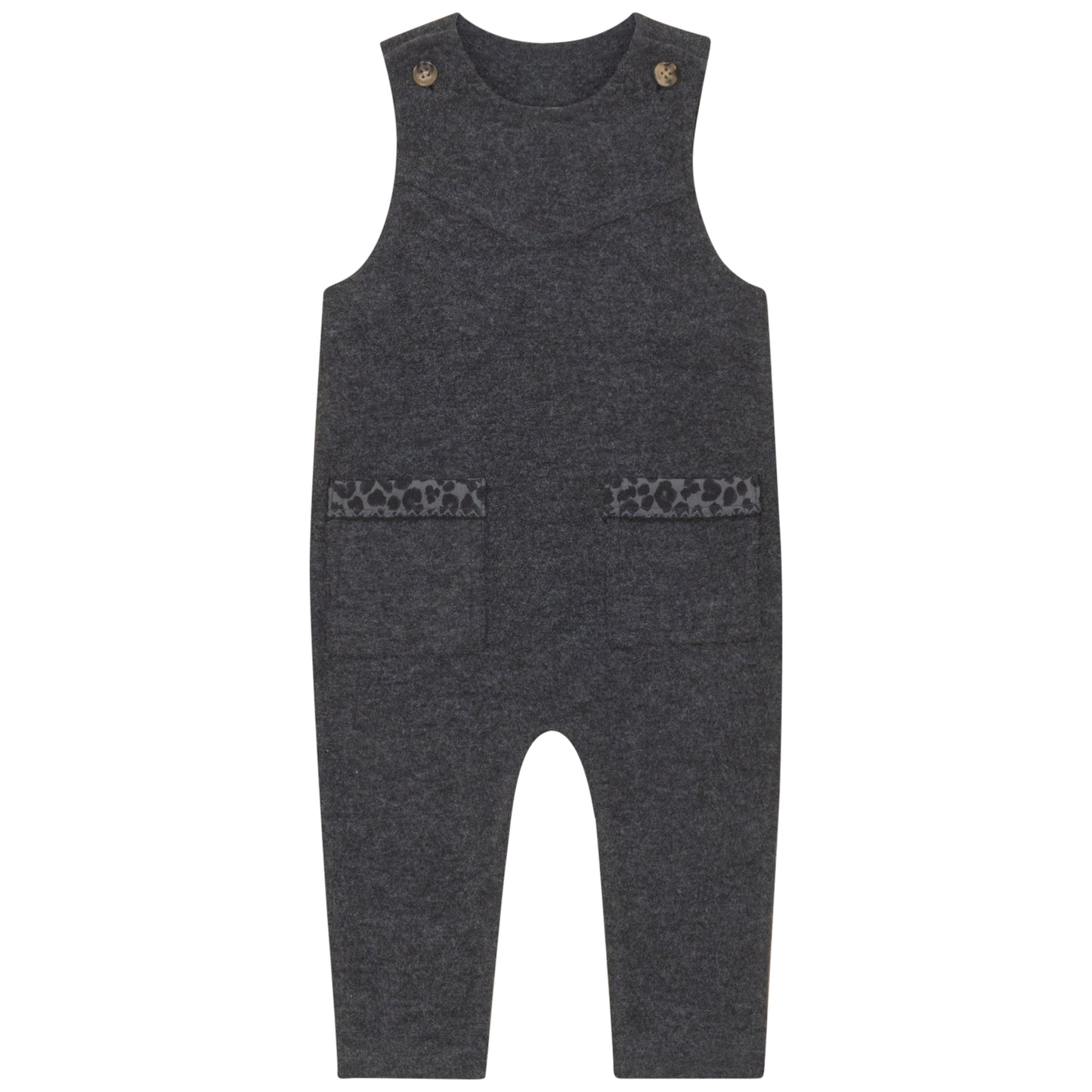 PRINT DETAIL KNIT ROMPER