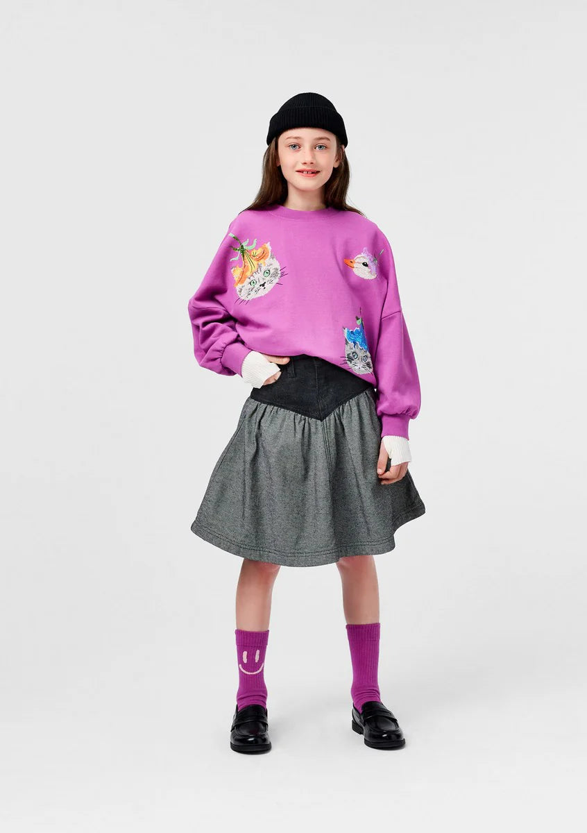 Two Sides Black Becca Skirt