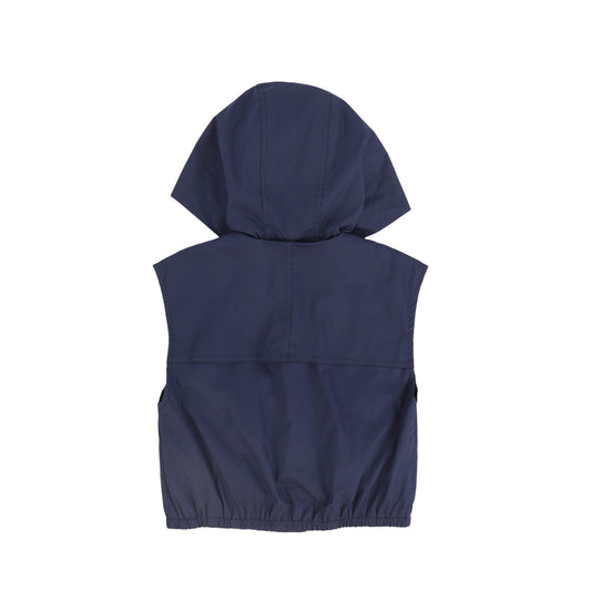 Pocket Vest- Navy