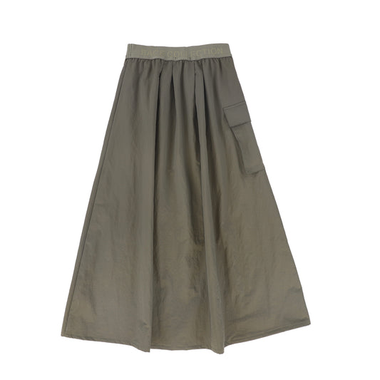 Zipper Cargo Skirt