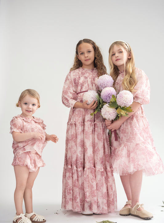 Mauve Tulle Dress