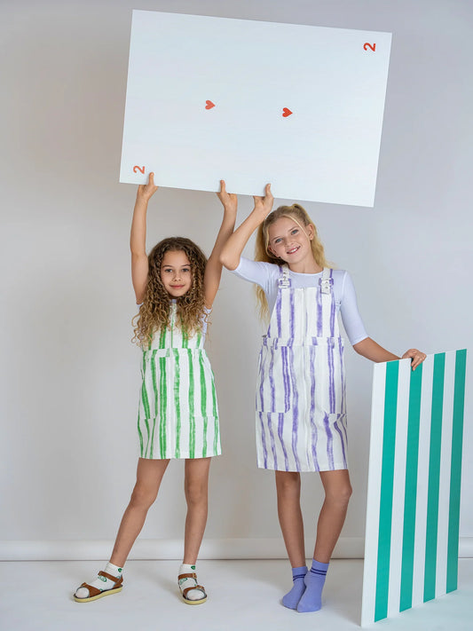 Striped Denim Jumper