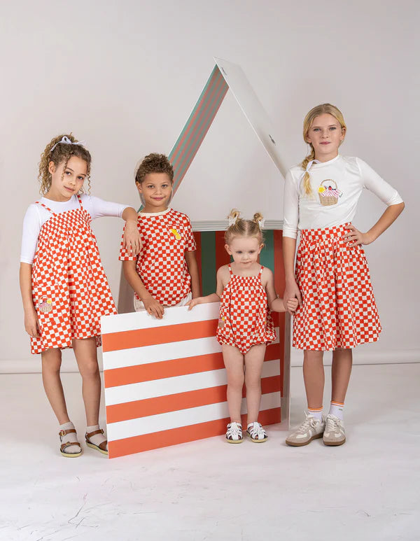 Picnic Gingham Romper