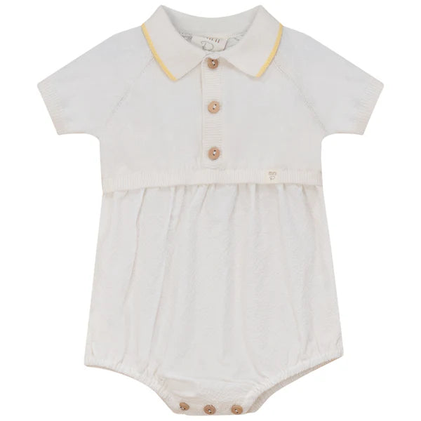 BB COMBINATION ROMPER IVORY