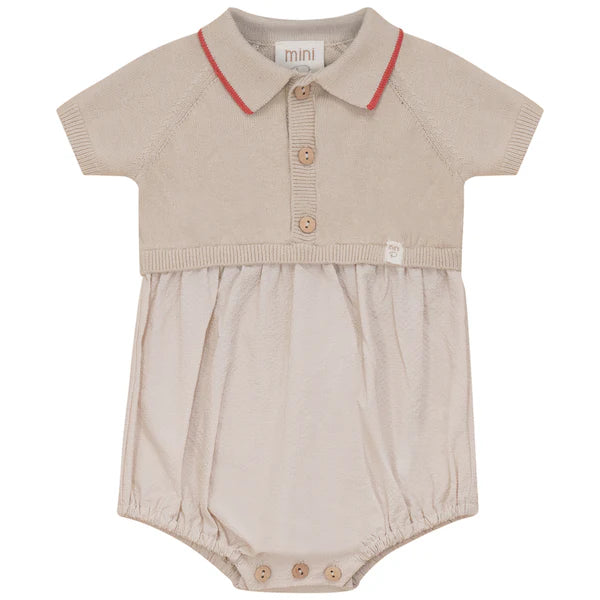 BB COMBINATION ROMPER LINEN