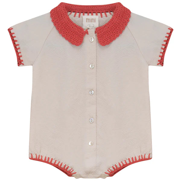 BG COMBINATION ROMPER LINEN