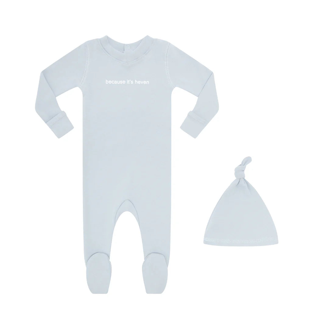 Because its Heven Footie- Blue