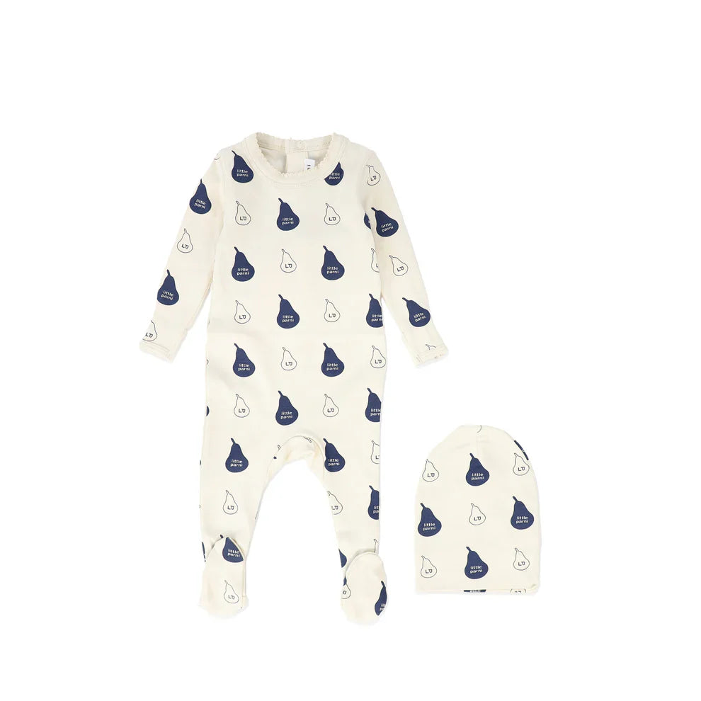 NAVY LP Signature Footie