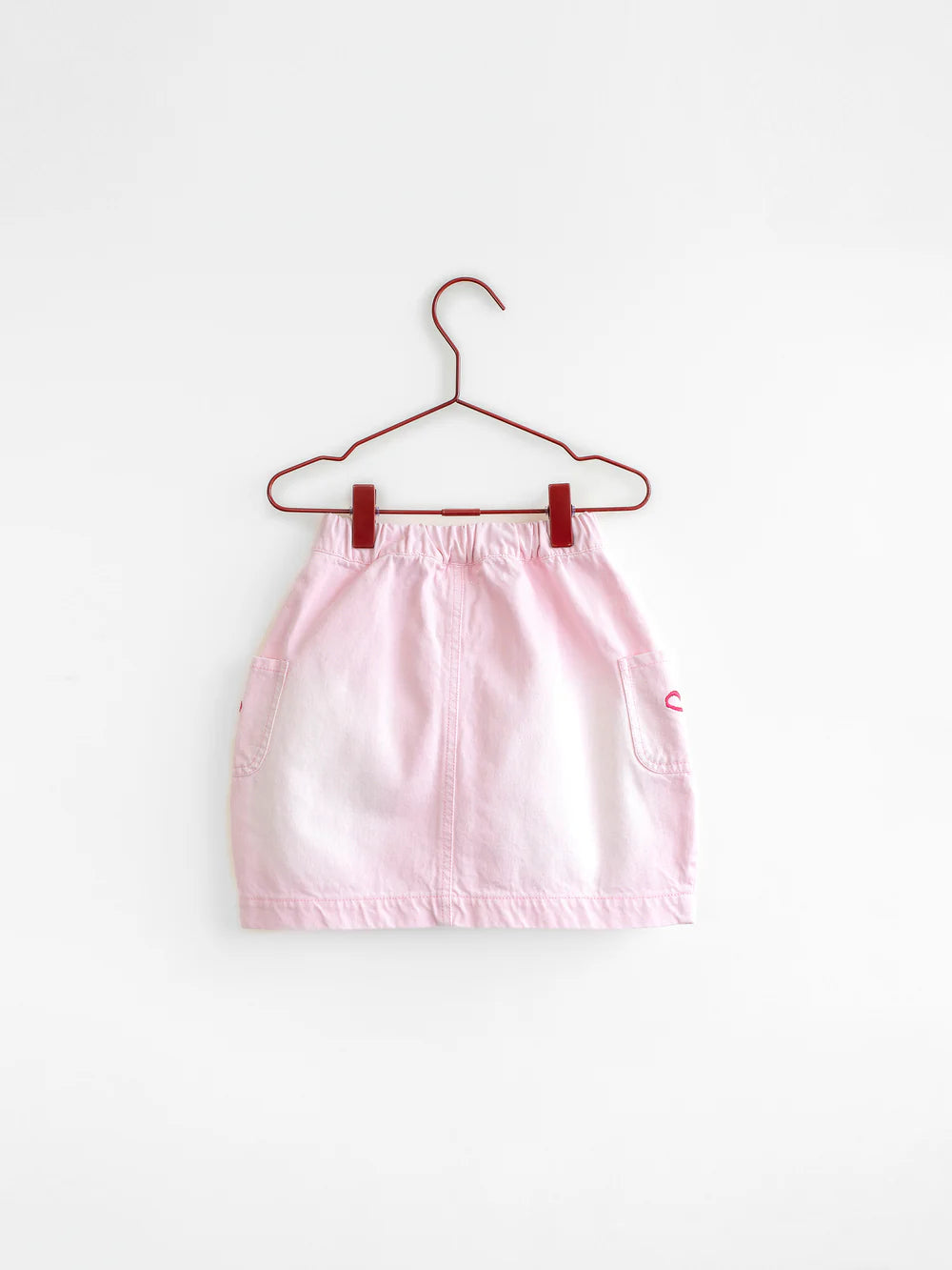 Pink Bow Barrel Skirt