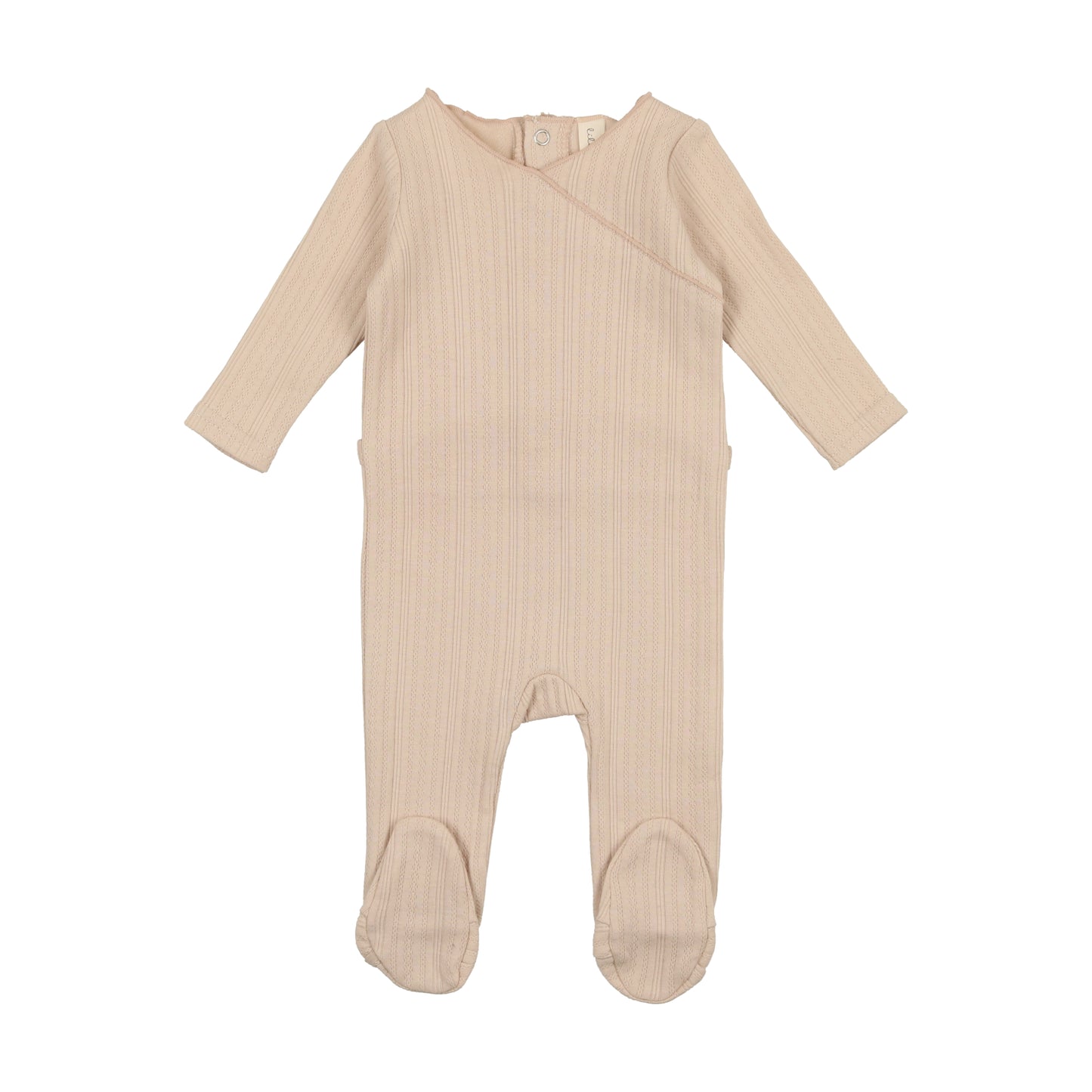 Pointelle Footie Petal