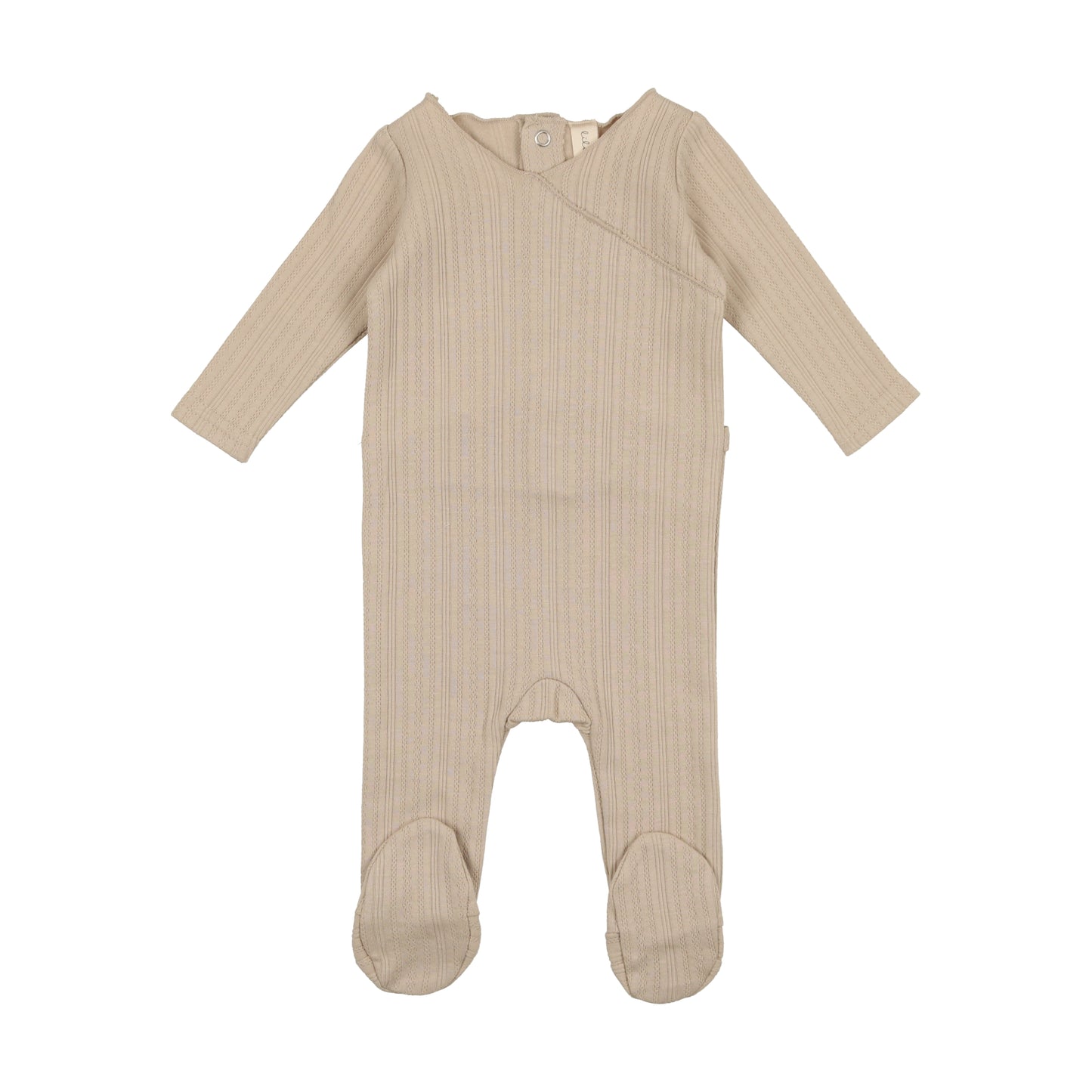 Pointelle Footie Sand