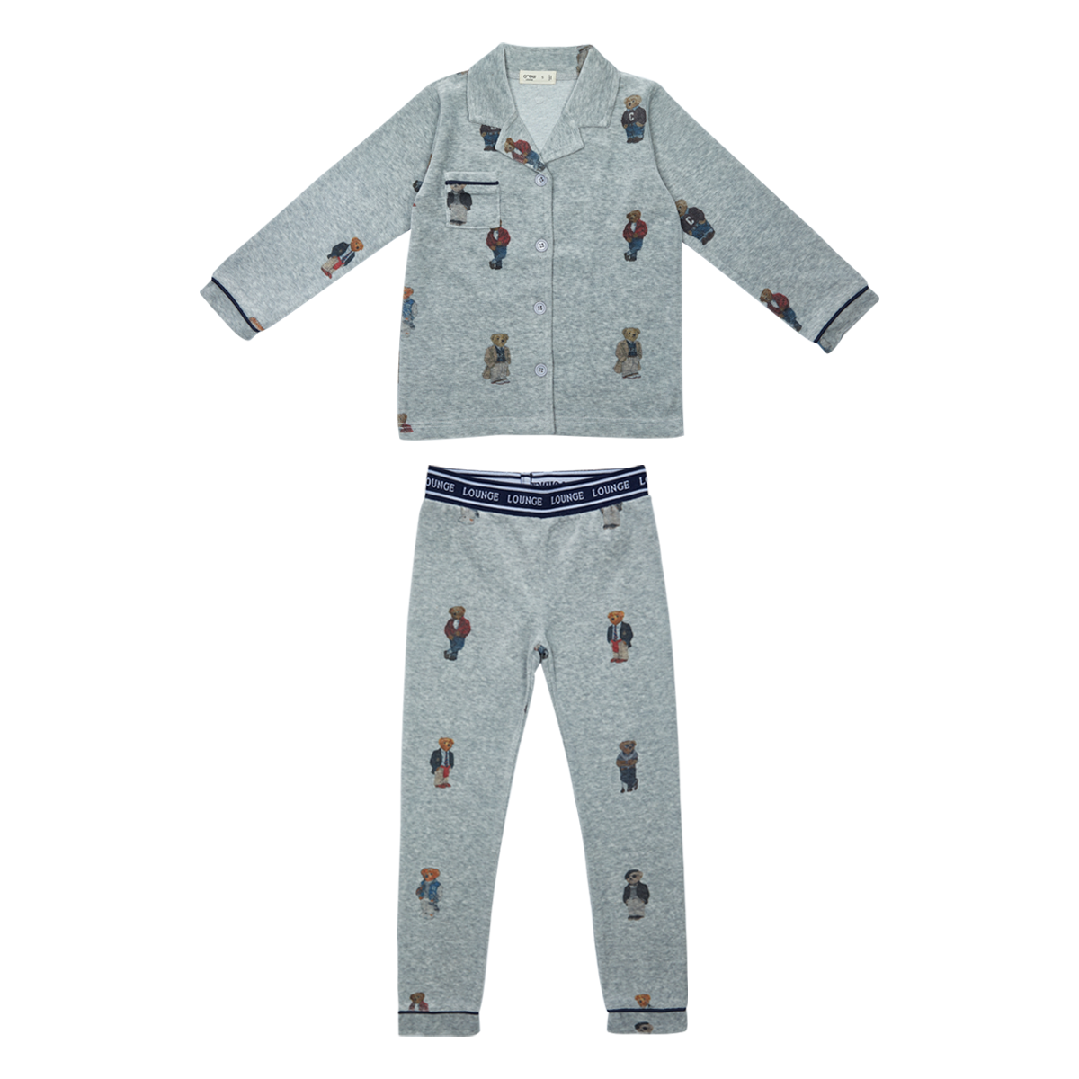 Crew Bear Set - Navy