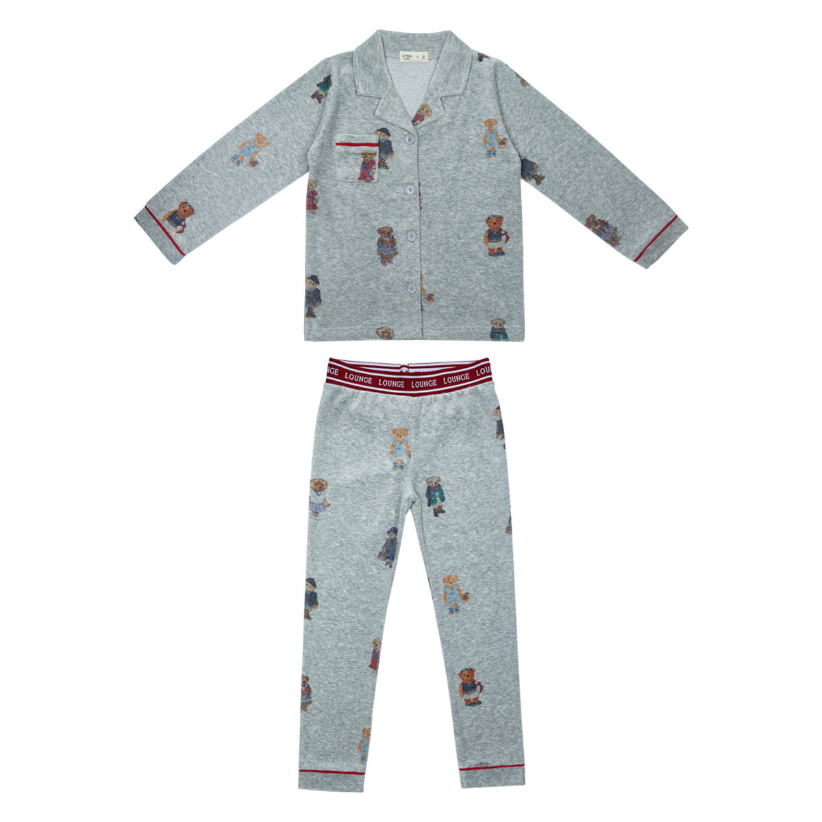Crew Bear Set - Red