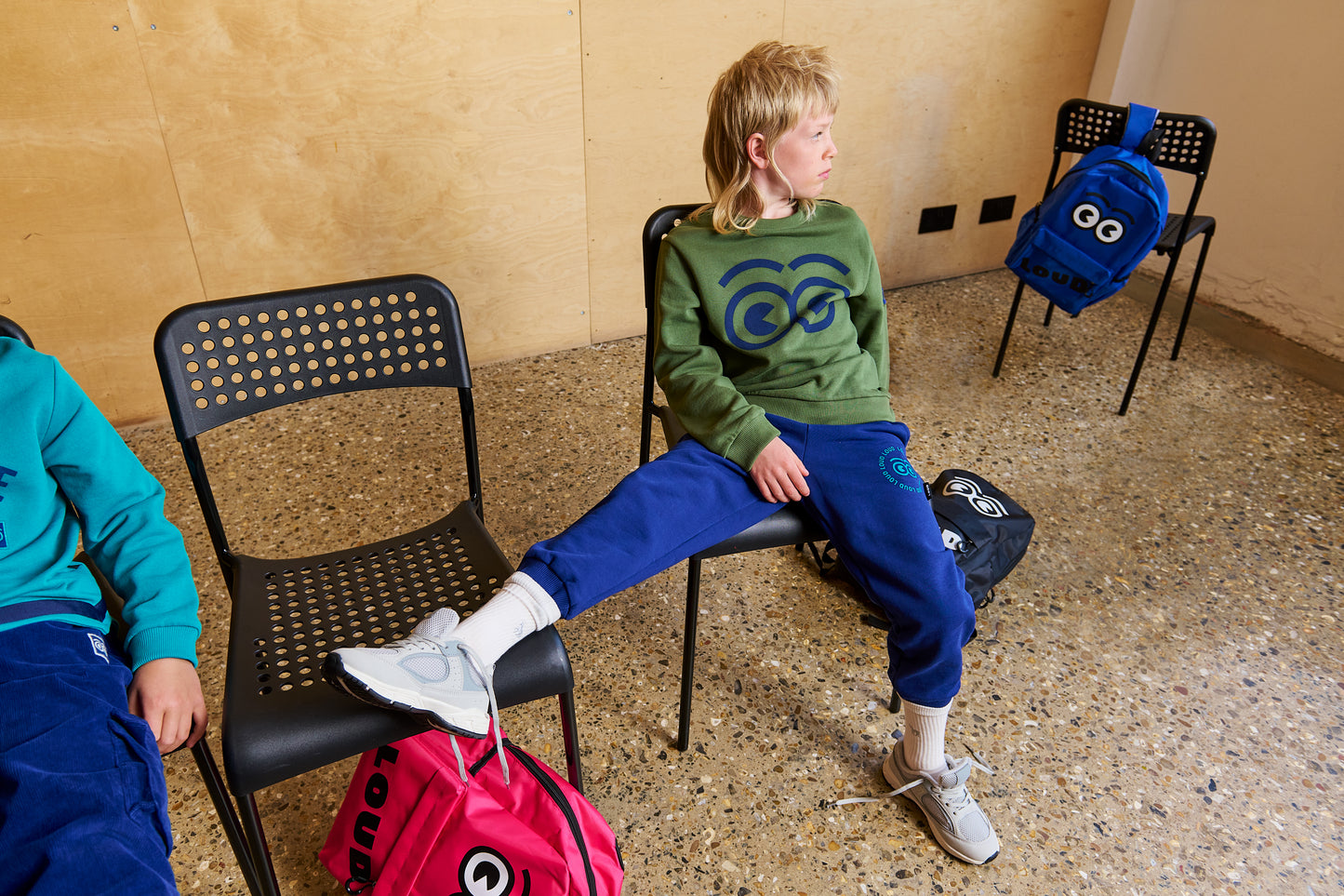 FAMILY - Green Regular Fit Sweater