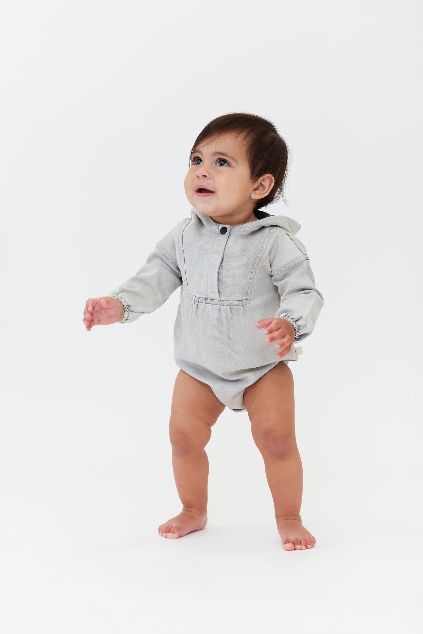 Denim Hoodie Bubble