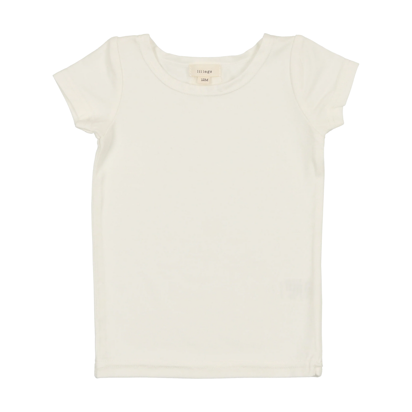 Bamboo Tee Short Sleeve- Off White
