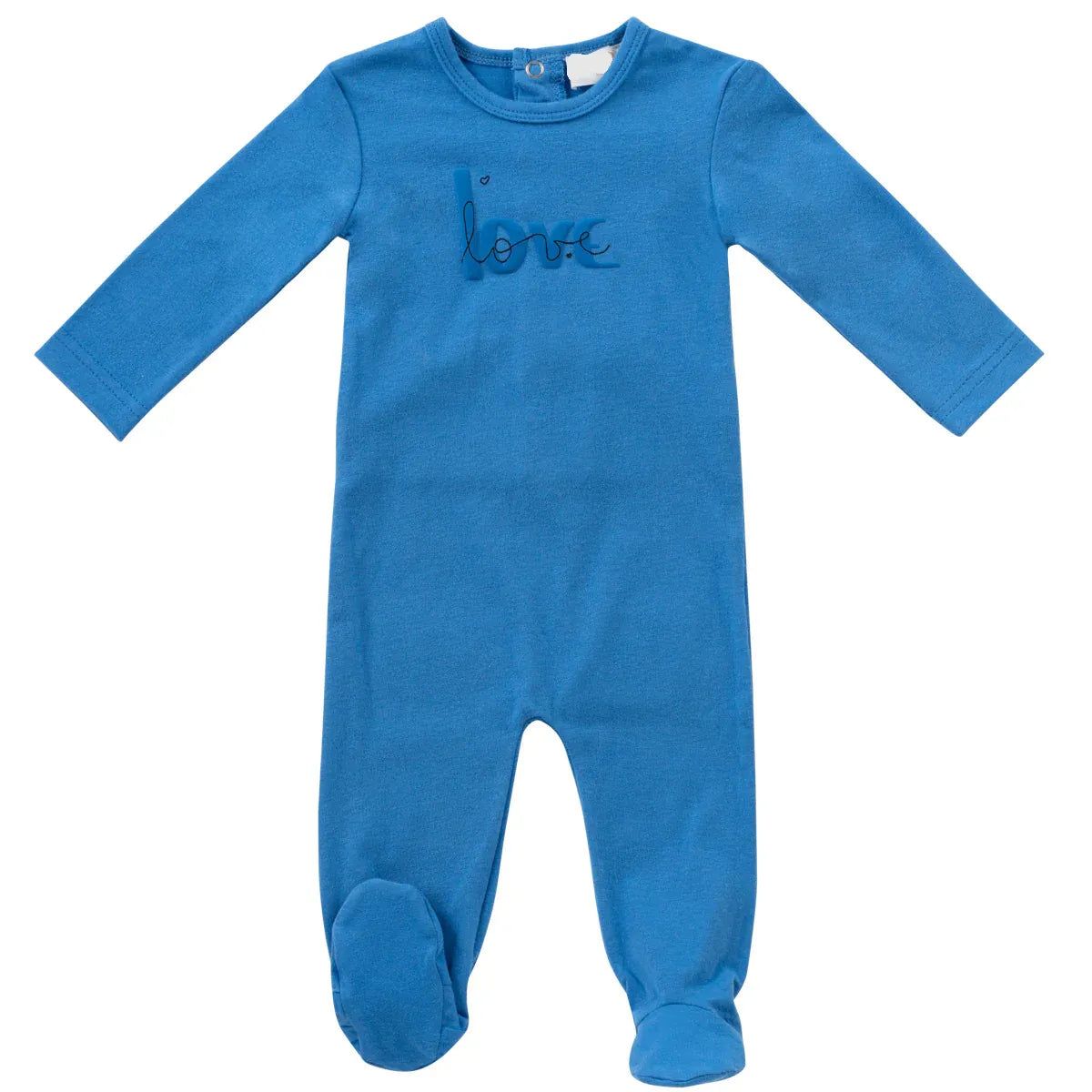 Blue Love Romper