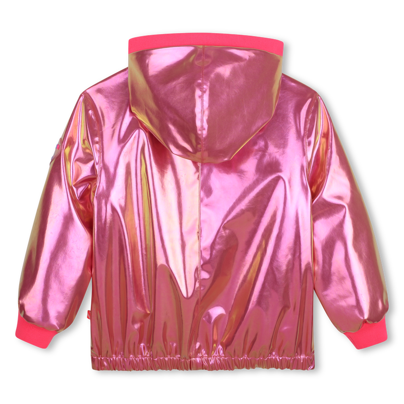 Hooded raincoat Pink