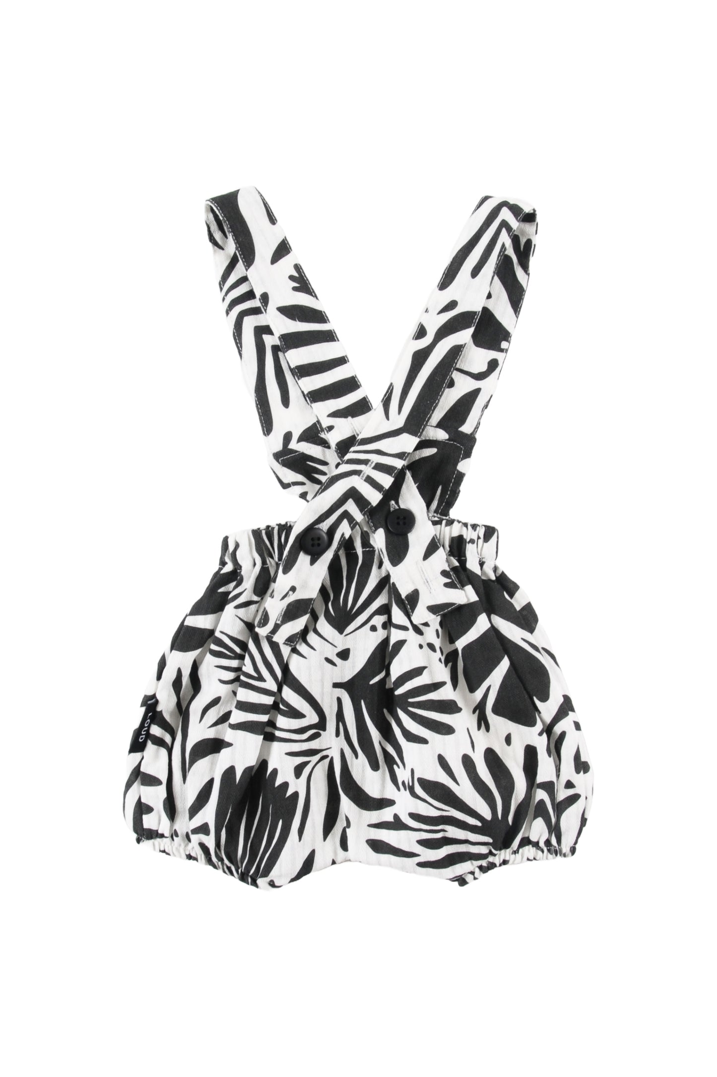 SAND Floral abstract AOP Bloomers braces