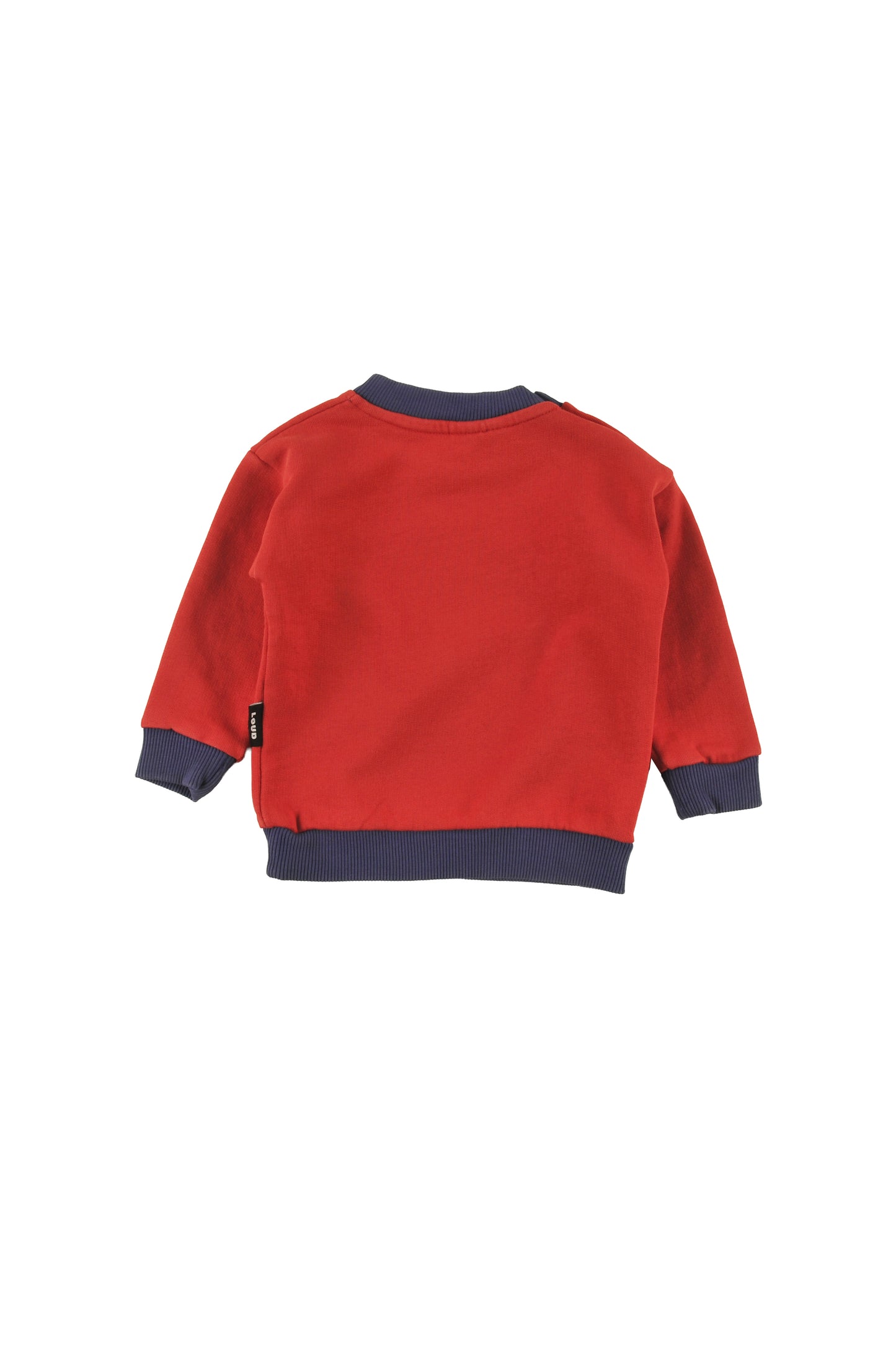 Team Red Washed Baby Sweater