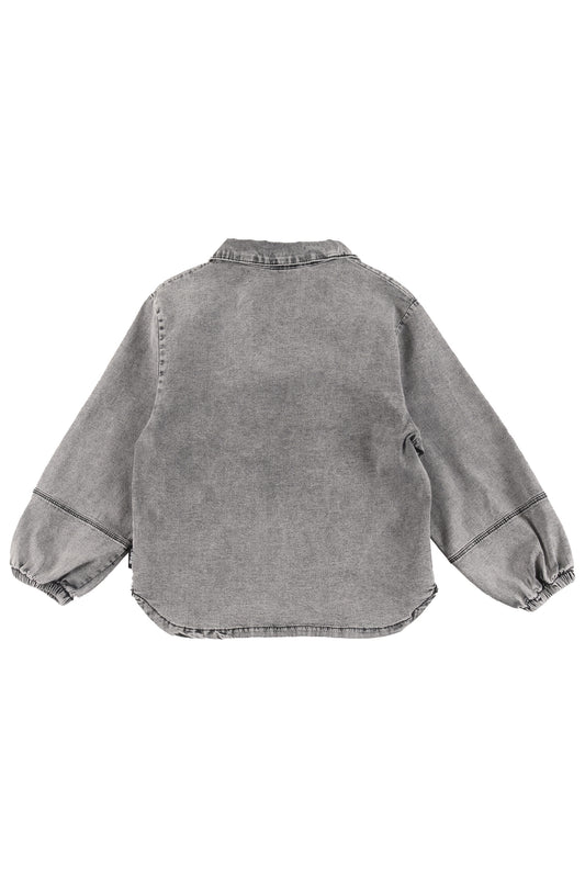 TRUST - Light Grey Stone Wash Shirt