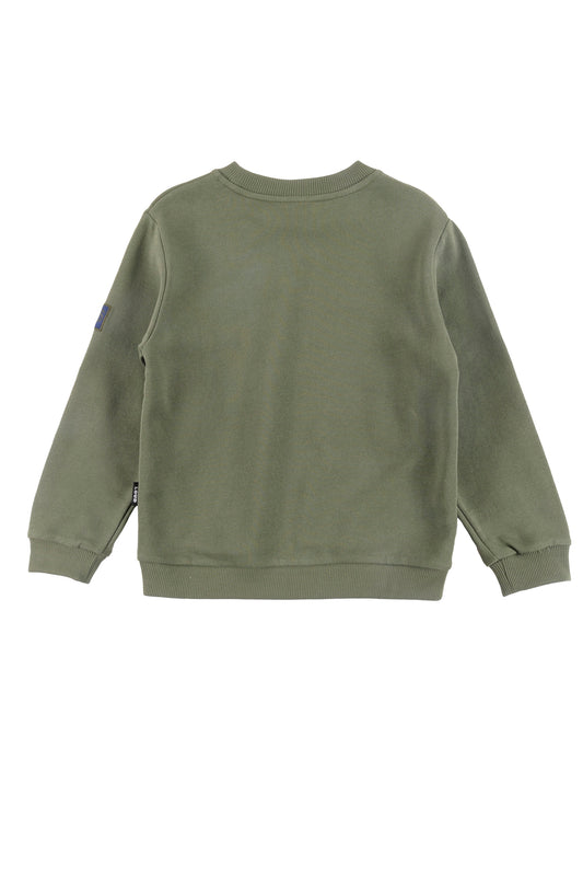 FAMILY - Green Regular Fit Sweater