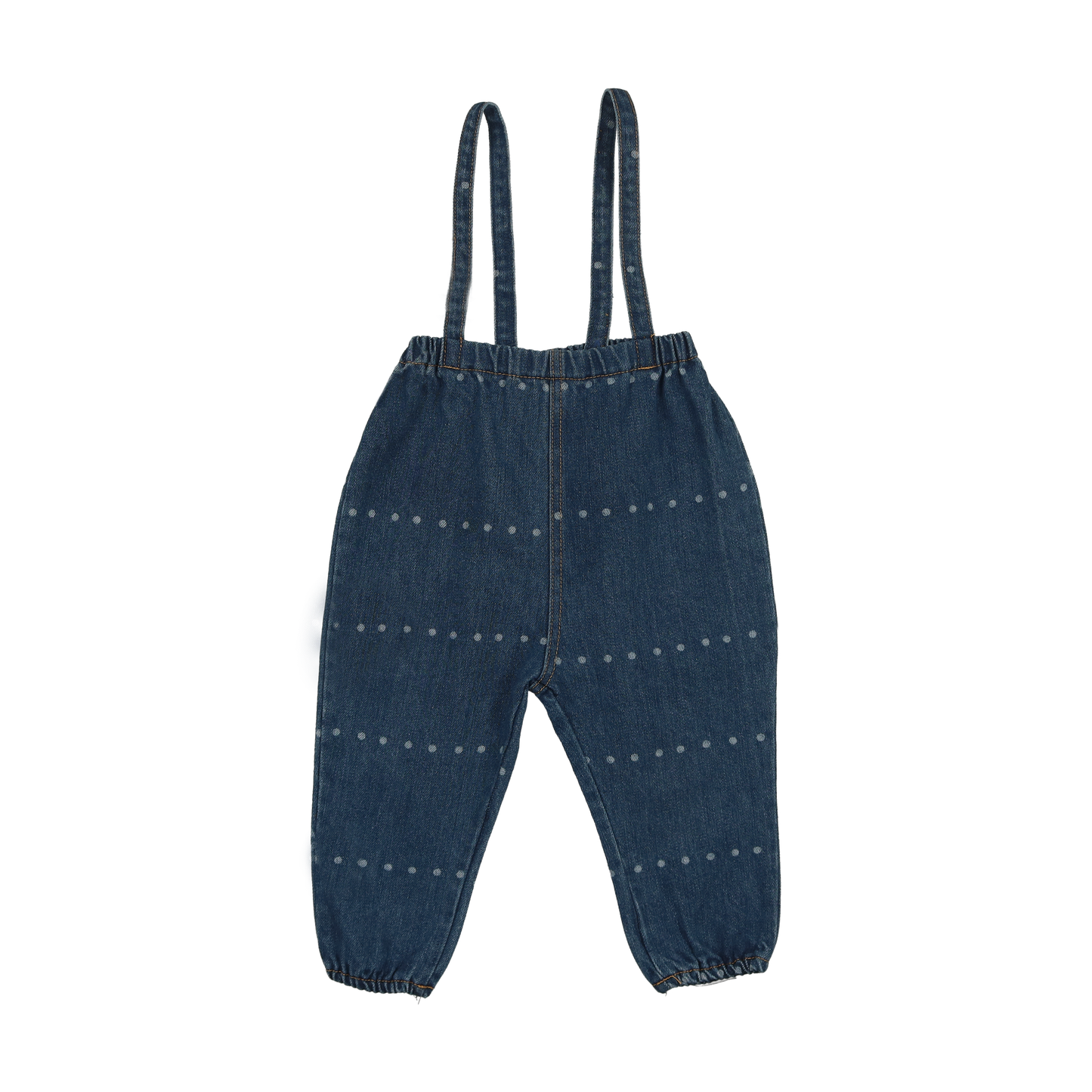 Denim Dot Overalls
