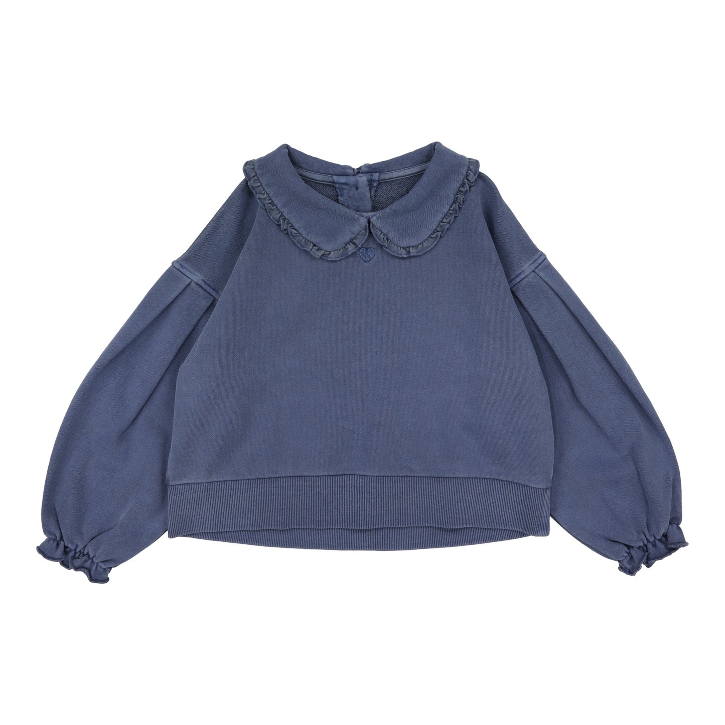 Wash Girls Sweatshirt Blue Wash