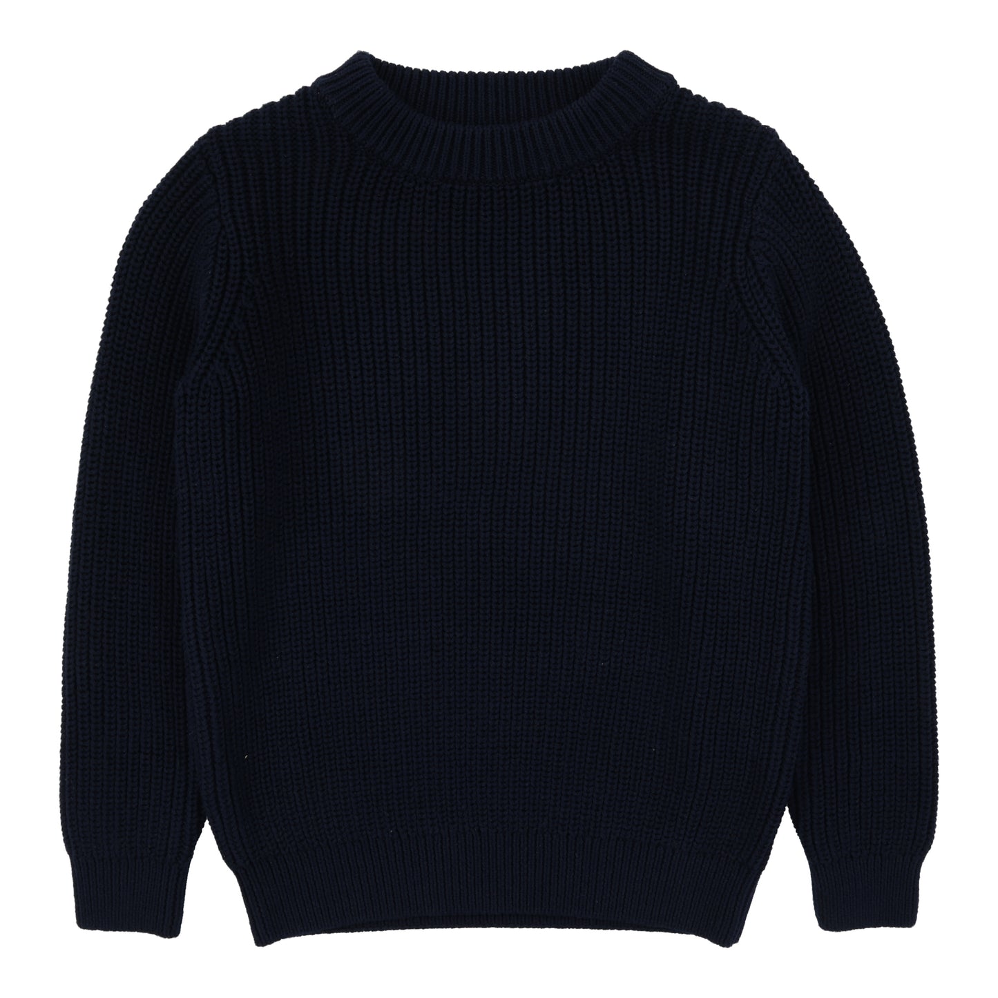 Navy Chunky Knit Sweater