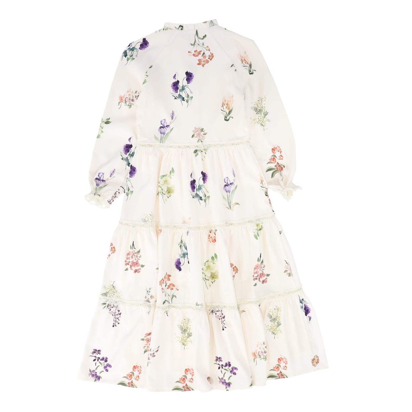 Floral Print Tiered Dress