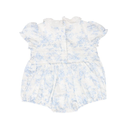 Ruffle Collared Romper