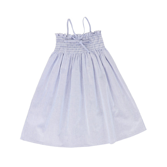 Striped Seersucker Short Dress