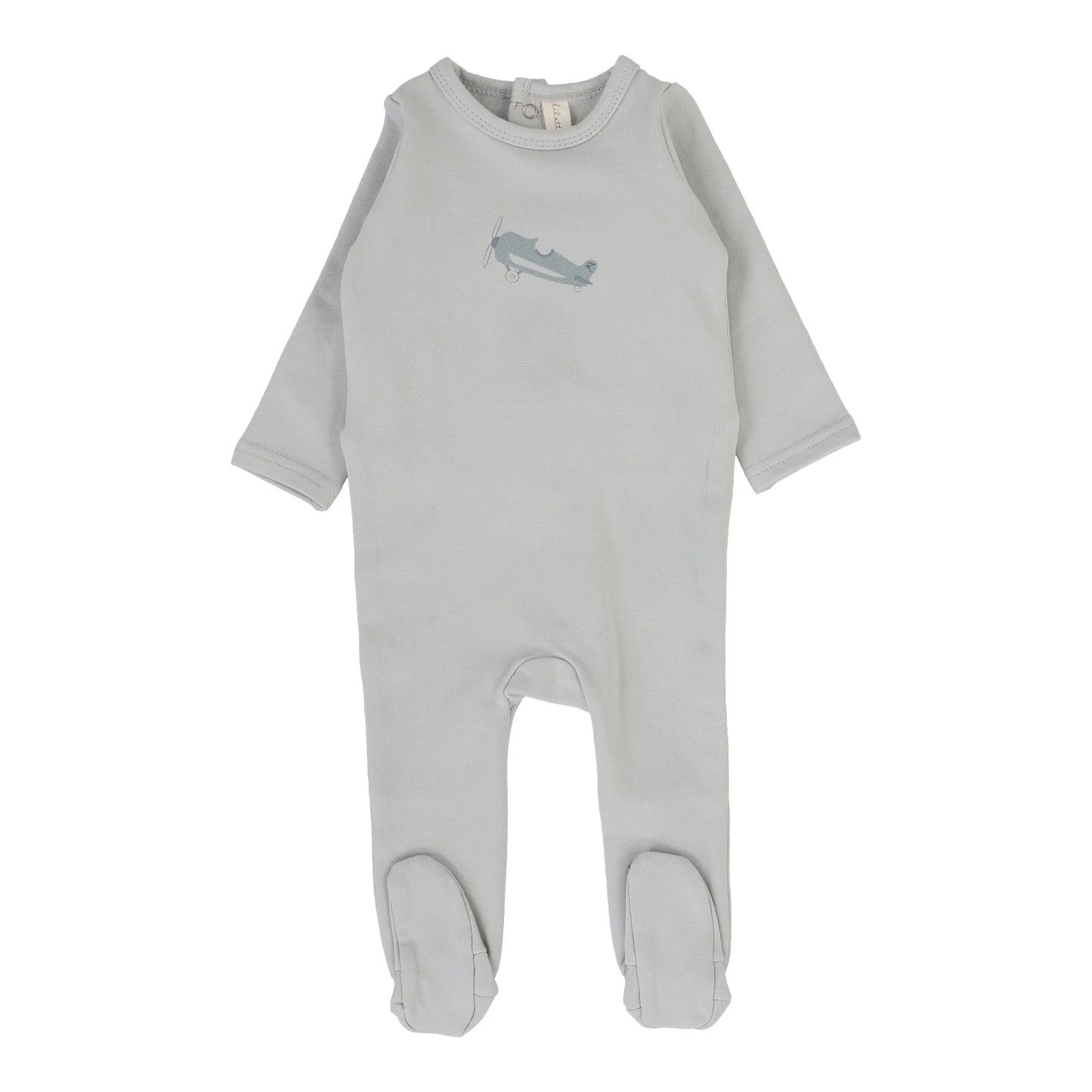 Graphic Footie - Pale Blue