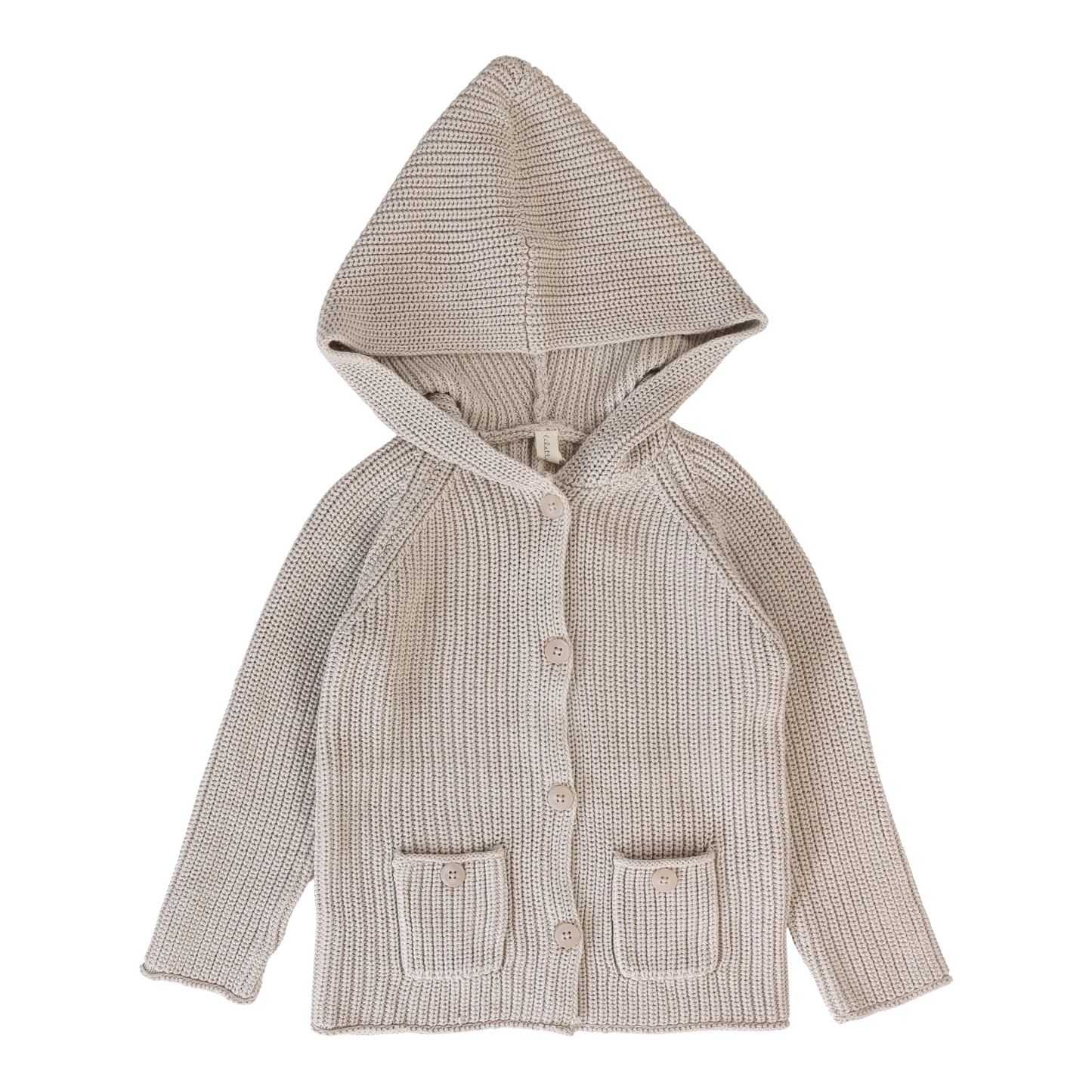 Chunky Cardigan Classic NATURAL/TAUPE