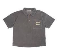 Dark Grey Terry Polo