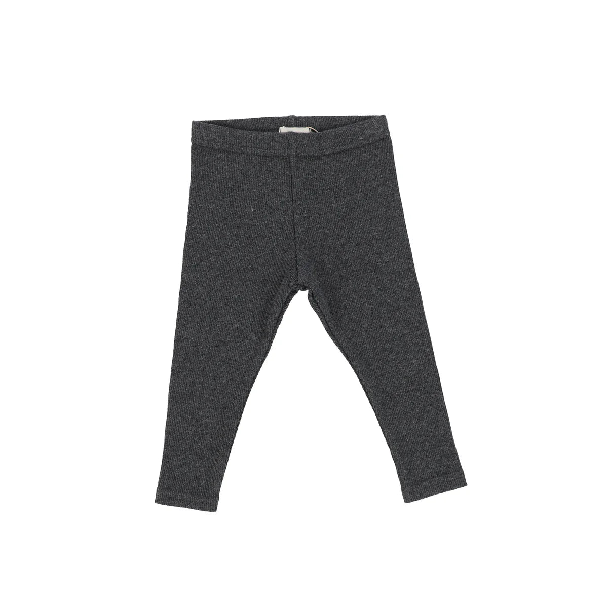 Ribbed Leggings - Heather Grey