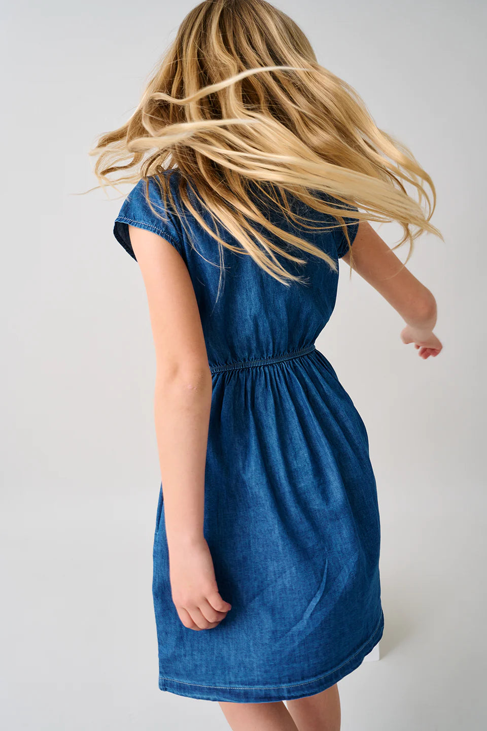 Denim dress