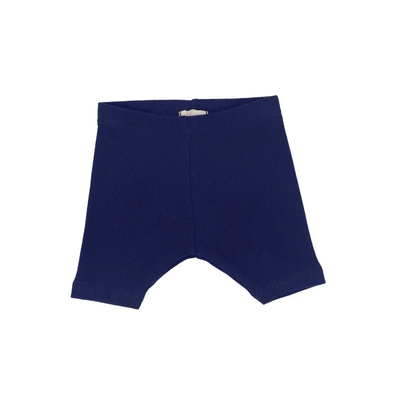 Ribbed Shorts Navy