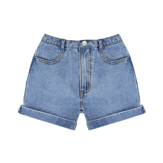 Blue Denim Boys Shorts