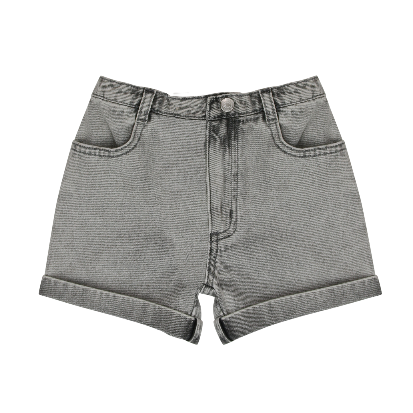 Grey Denim Boys Shorts